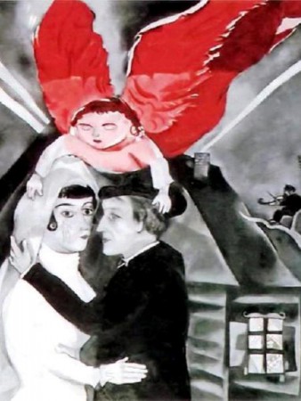 Marc Chagall - Svadba - 1918